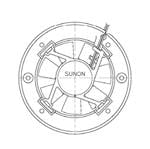 Sunon GF60151B9-1E01U-AE9 Enlarged Image